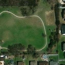 Bridgeview Beach Volleyball Court — aerial view