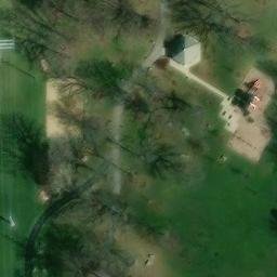 Woodridge Beach Volleyball Court — aerial view