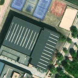 Volleyball Court — aerial view