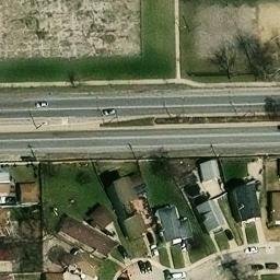 RAINEY (EDWARD) Volleyball Courts — aerial view