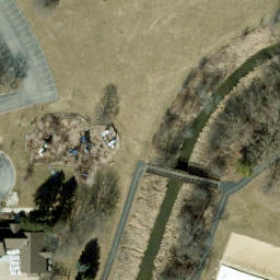 Aurora Beach Volleyball Court #11 — aerial view