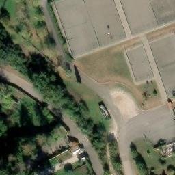 Volleyball Court — aerial view