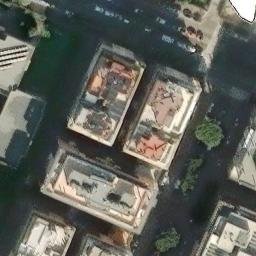 Volleyball Court near Roma — aerial view
