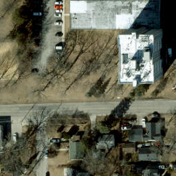 Aurora Beach Volleyball Court #6 — aerial view
