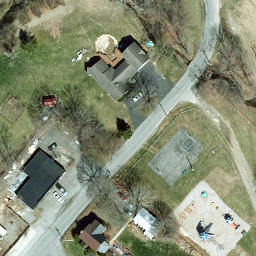 Verbank Beach Volleyball Court — aerial view