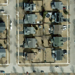 Lakewood Creek West Sand Volleyball Court — aerial view