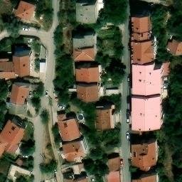 Sportska Sala Blaze Koneski-Volleyball Game — aerial view