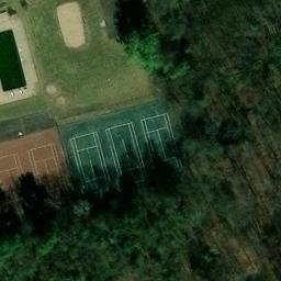 Griswoldville Beach Volleyball Court — aerial view