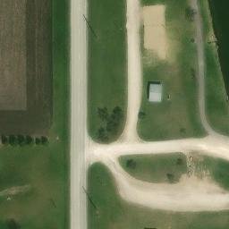 Bondurant Beach Volleyball Court #2 — aerial view