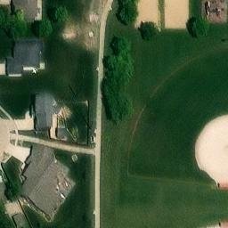 Newton Beach Volleyball Court #2 — aerial view