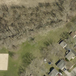 Bolingbrook Beach Volleyball Court #2 — aerial view