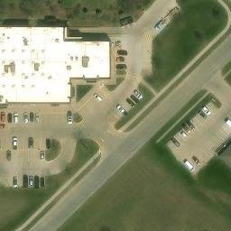 Bondurant Beach Volleyball Court #1 — aerial view