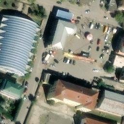 Volleyball Court — aerial view