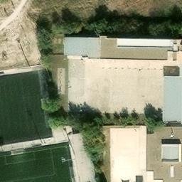 Volleyball Court — aerial view