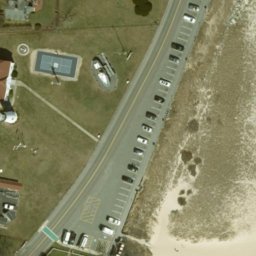 Chatham Beach Volleyball Court — aerial view