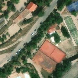 Volleyball Court — aerial view