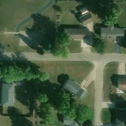 Erie Beach Volleyball Court — aerial view