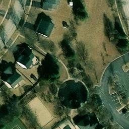 Plano Beach Volleyball Court #2 — aerial view