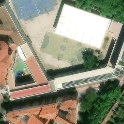 Volleyball Court — aerial view