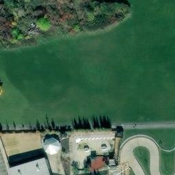 Put-in-Bay Beach Volleyball Court — aerial view