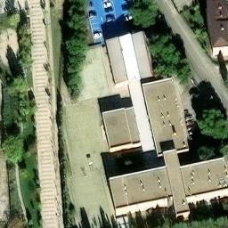 Volleyball Court — aerial view