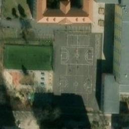 Volleyball Court — aerial view