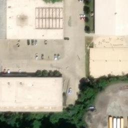 Lakeline Beach Volleyball Court #1 — aerial view