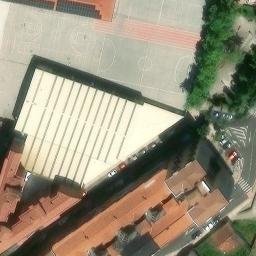 Volleyball Court — aerial view