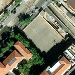 Volleyball Court — aerial view
