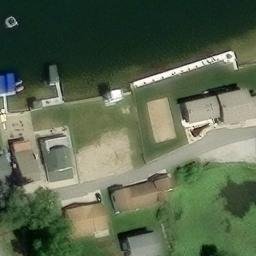 LaPorte County Beach Volleyball Court — aerial view