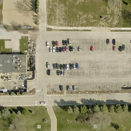 Romeoville Beach Volleyball Court #2 — aerial view