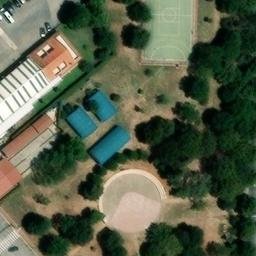 Volleyball Court — aerial view