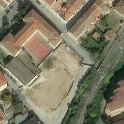 Volleyball Court — aerial view