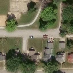 Elk Horn Beach Volleyball Court #2 — aerial view