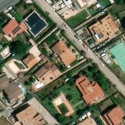 Volleyball Court — aerial view