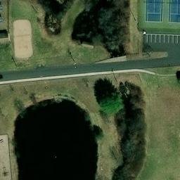 Southington Beach Volleyball Court — aerial view