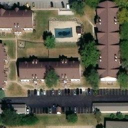 Bettendorf Beach Volleyball Court #2 — aerial view