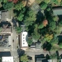Lakeside Beach Volleyball Court — aerial view