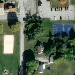 Marblehead Beach Volleyball Court — aerial view