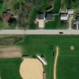 East Moline Beach Volleyball Court #3 — aerial view
