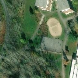 Kingston Beach Volleyball Court #3 — aerial view