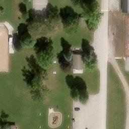 Kalona Beach Volleyball Court — aerial view