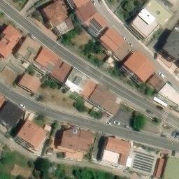 Volleyball Court near Capriati a Volturno — aerial view