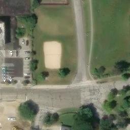 Shaker Heights Beach Volleyball Court — aerial view