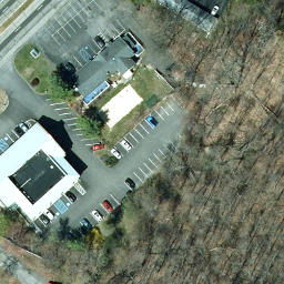 Town of Cornwall Beach Volleyball Court — aerial view