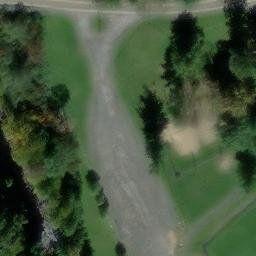Ridgway Township Beach Volleyball Court — aerial view