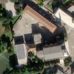 Volleyball Court — aerial view