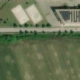 Volleyball Court — aerial view