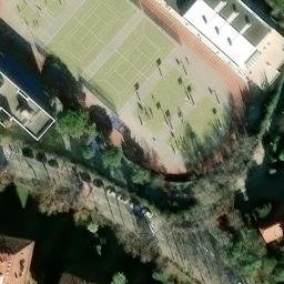 Volleyball Court — aerial view