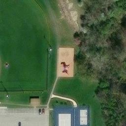 Meijer Park — aerial view